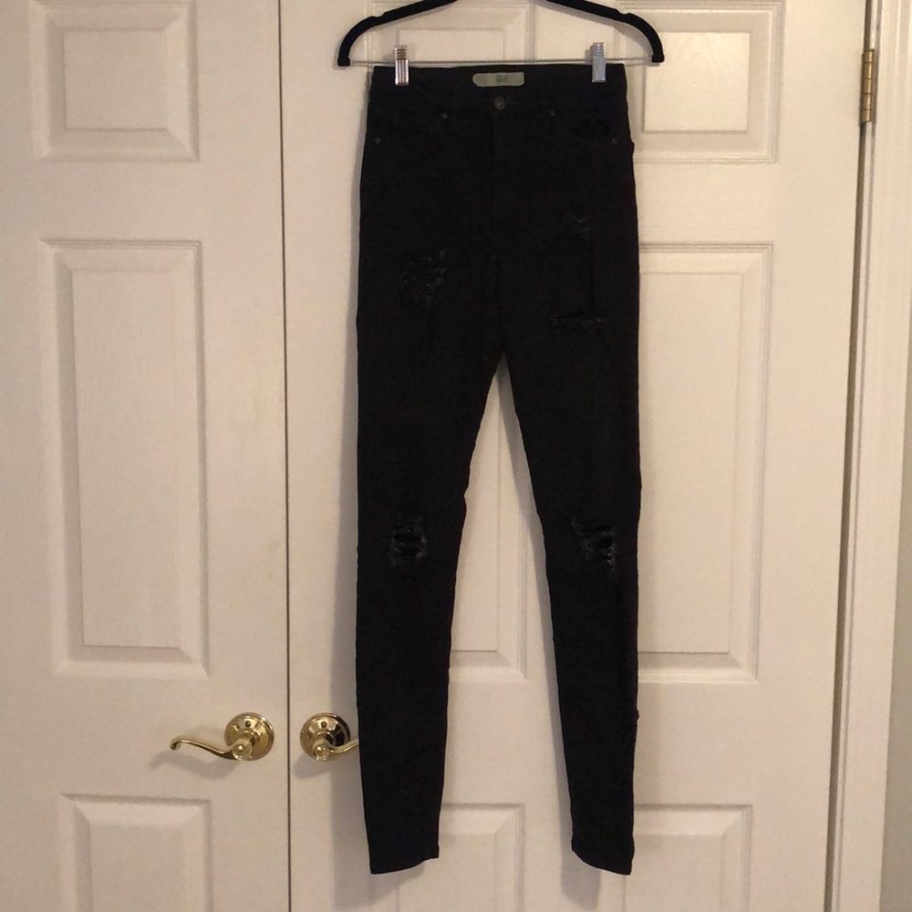 Topshop Jamie Distressed Skinny Jean - Picture 2 of 4